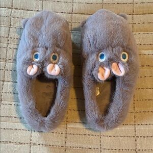 Cute Hippo Slippers Size 10